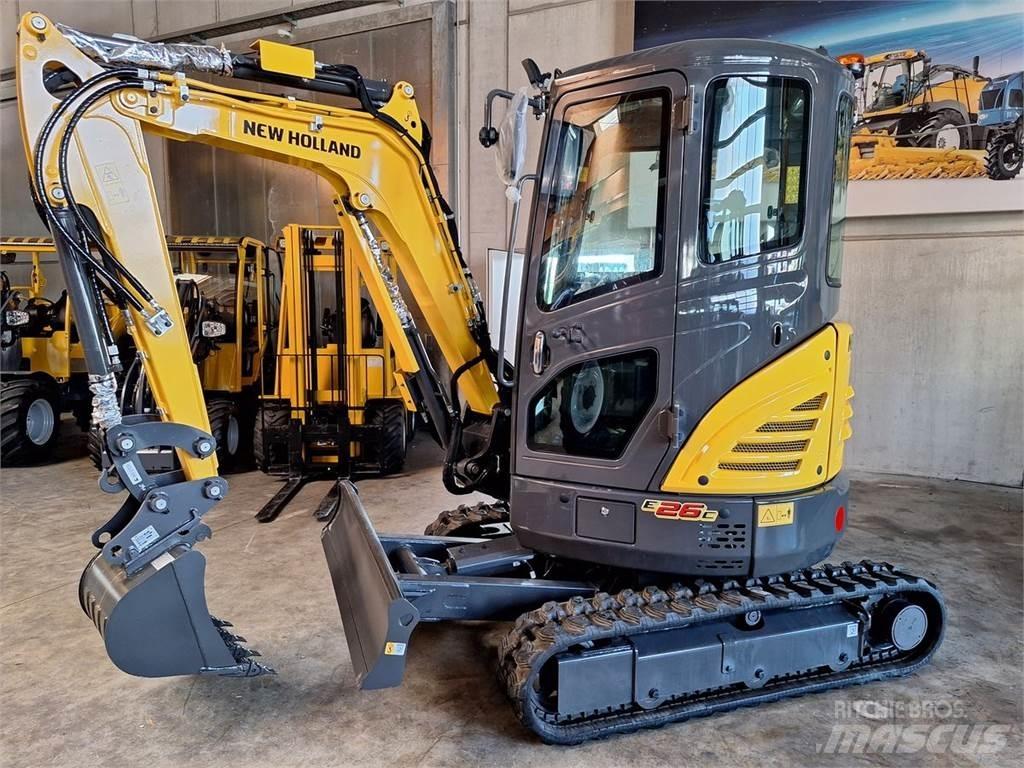 New Holland E 26 C Minikoparki