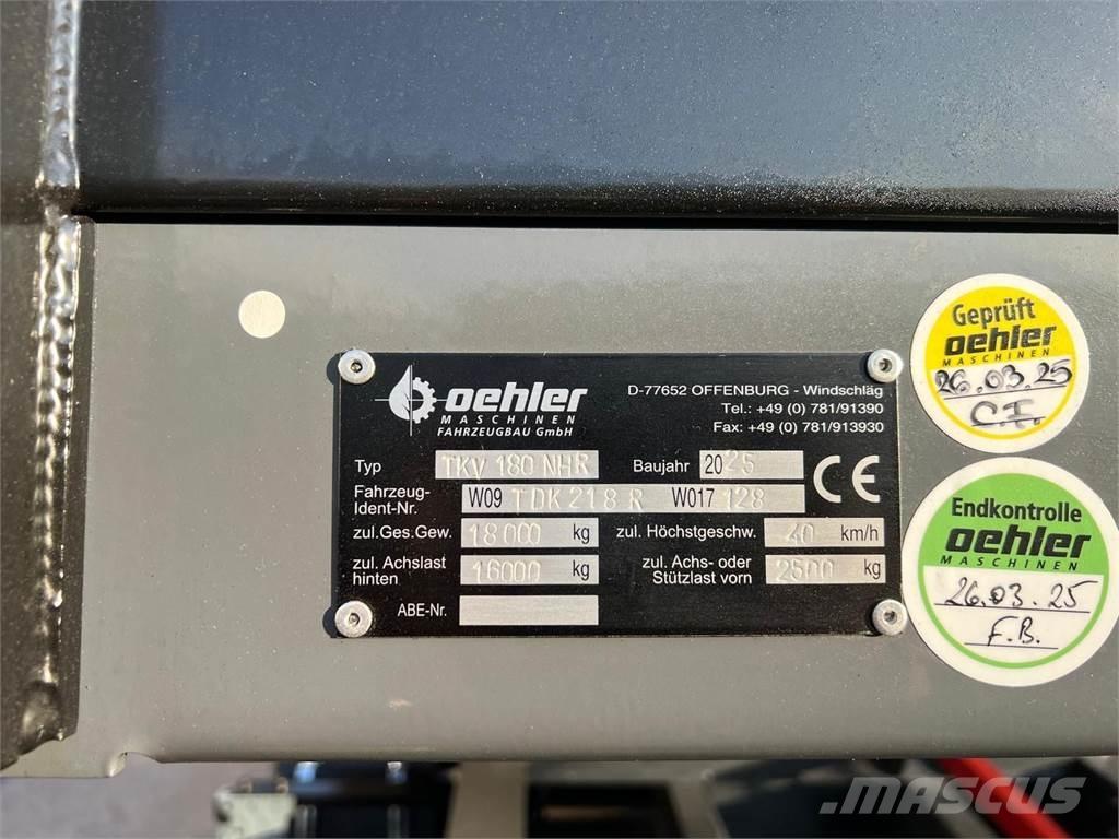 Oehler TDK 180 Wywrotki rolnicze