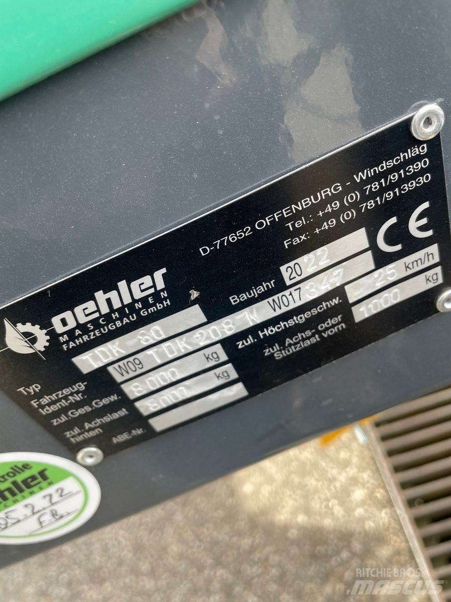 Oehler TDK 80 Wywrotki rolnicze