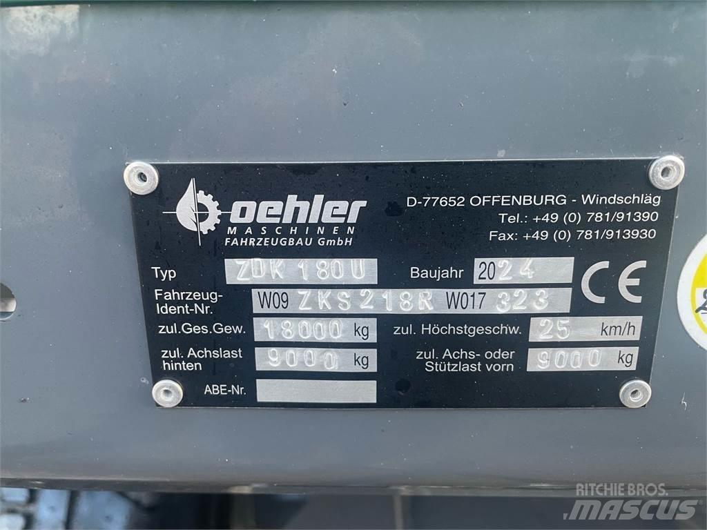 Oehler ZDK 180U Wywrotki rolnicze