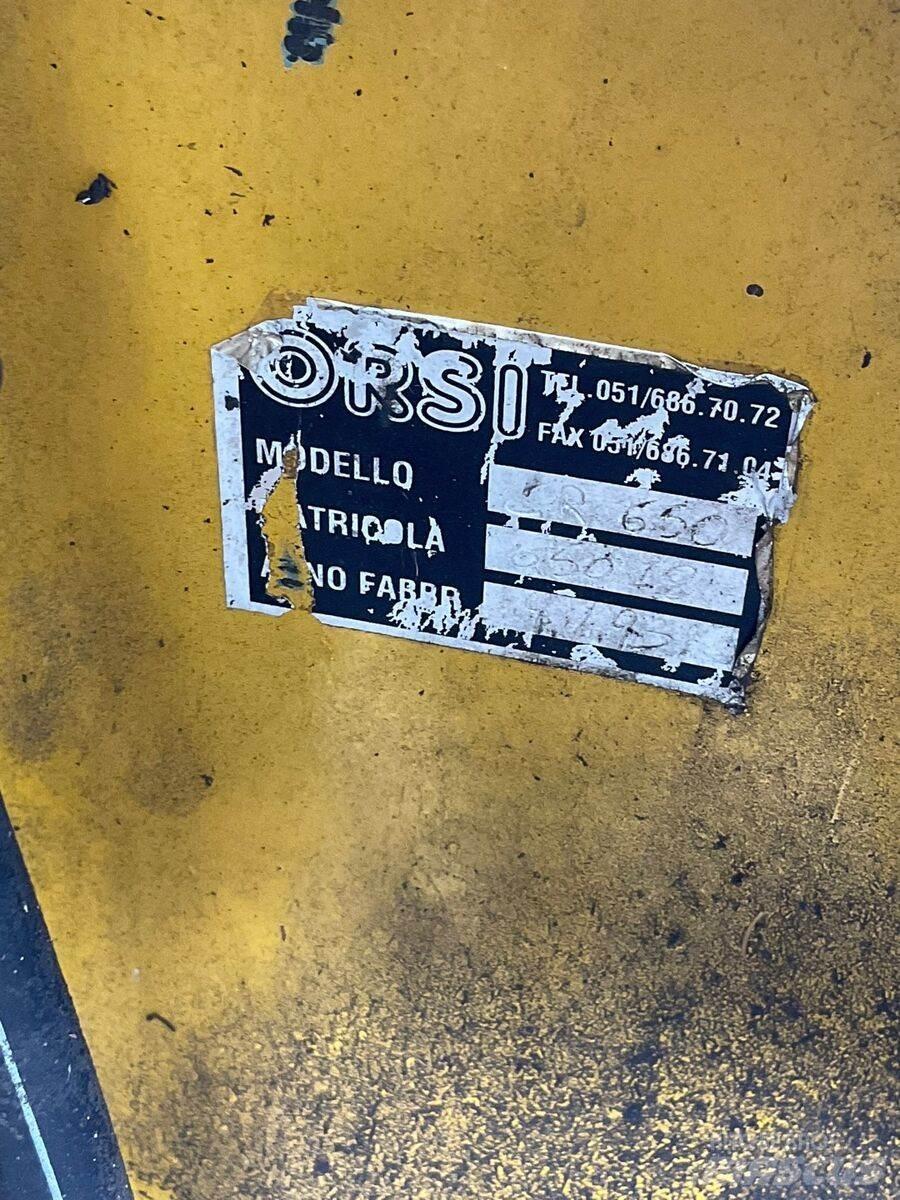 Orsi CR 650 Kosiarki łąkowe i wykaszarki