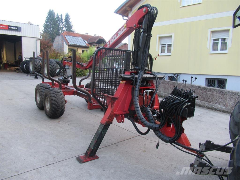 Patu 8T + 203T Przyczepy leśne