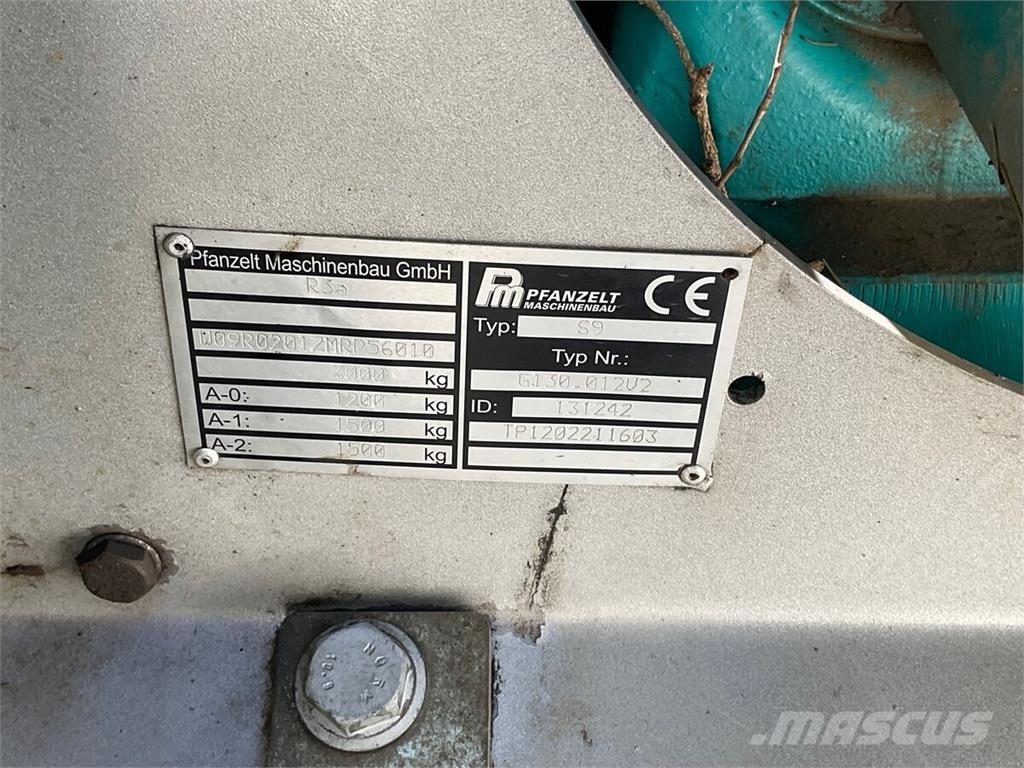 Pfanzelt S 9 / LK4267 Przyczepy leśne