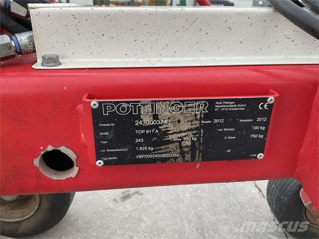 Pöttinger Top 611 Pokosówki