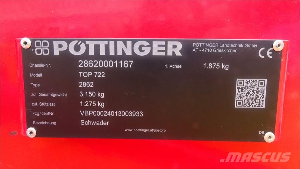 Pöttinger TOP 722 Pokosówki