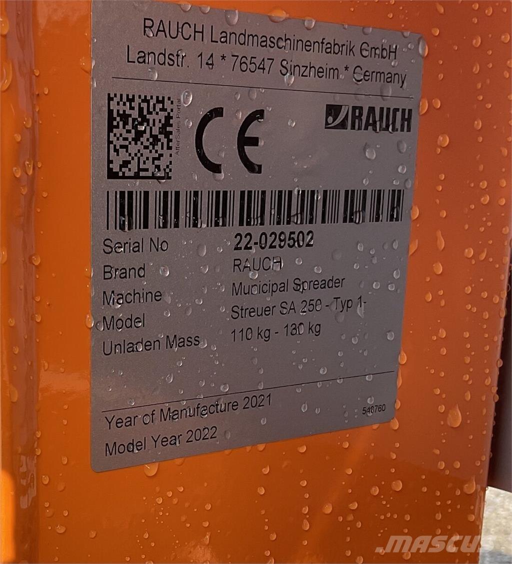 Rauch SA 250 Komunalne - Inne
