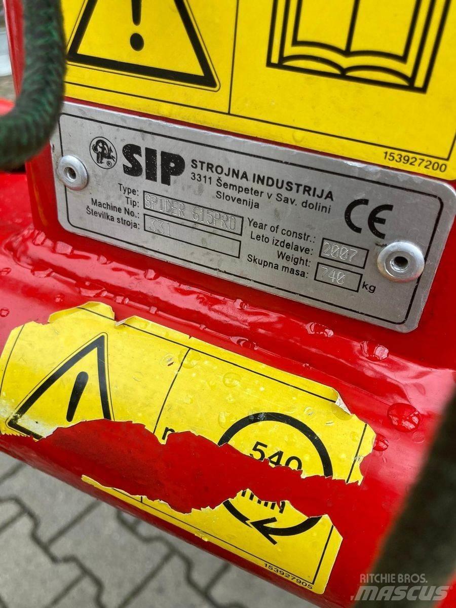 SIP Spider 615 pro Zgrabiarki i przetrząsacze