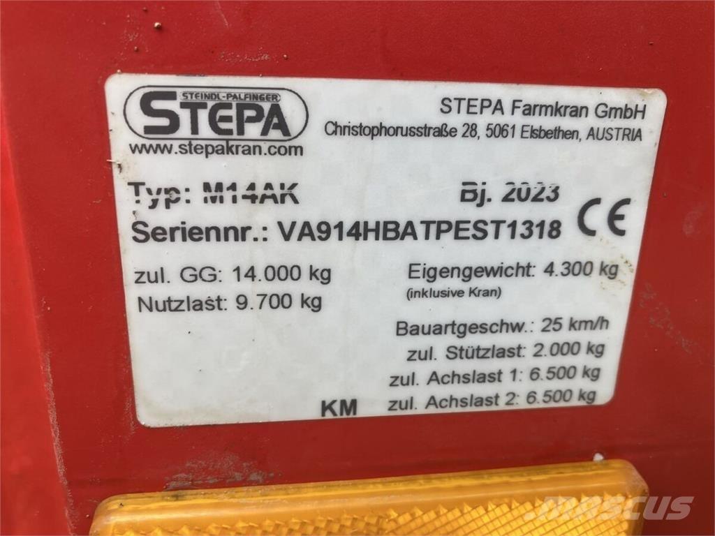 Stepa M14AK FZ7090 Przyczepy leśne