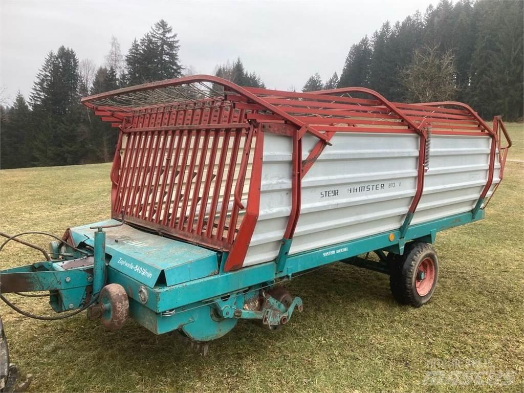 Steyr Hamster 803V Przyczepy samozaładowcze