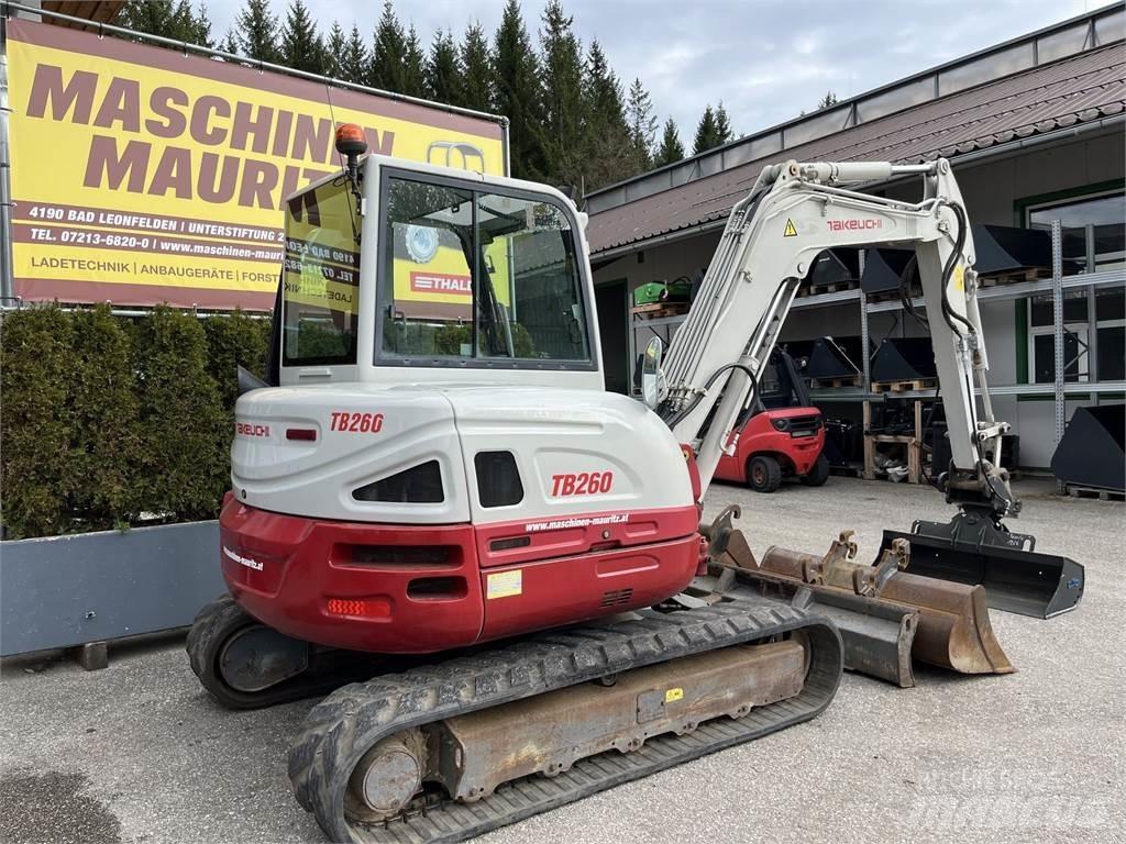 Takeuchi TB 260 Minikoparki