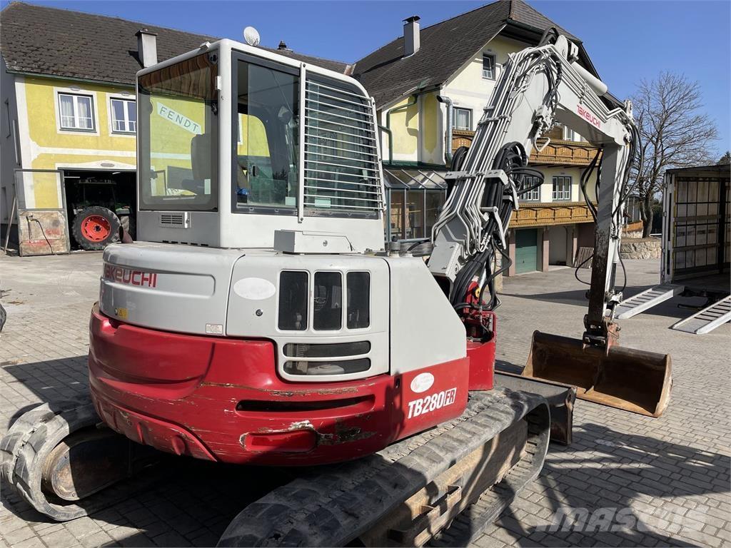 Takeuchi TB 280 FR Minikoparki