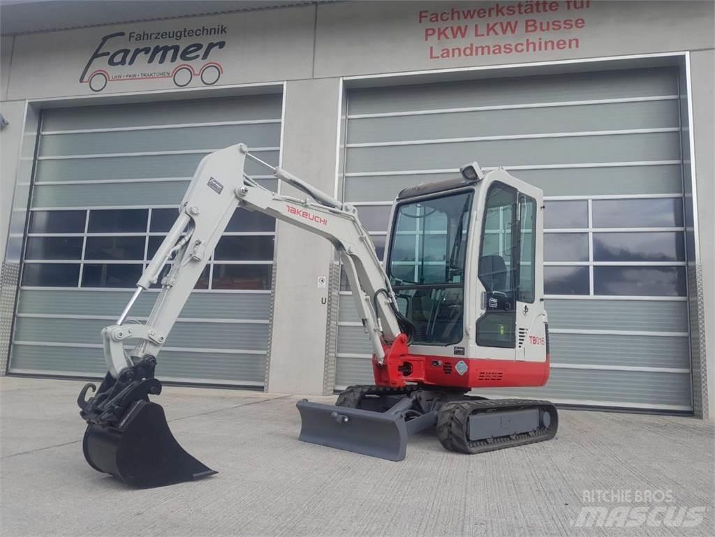 Takeuchi TB016 Minikoparki