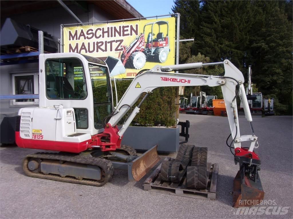 Takeuchi TB125 Minikoparki