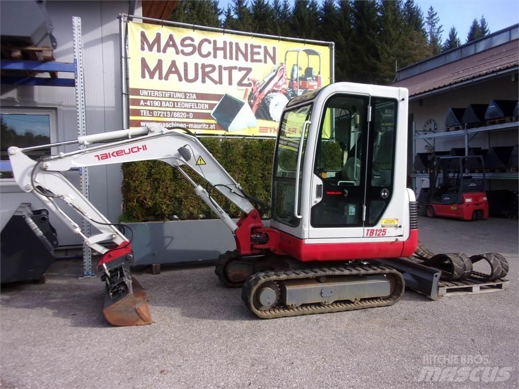 Takeuchi TB125 Minikoparki