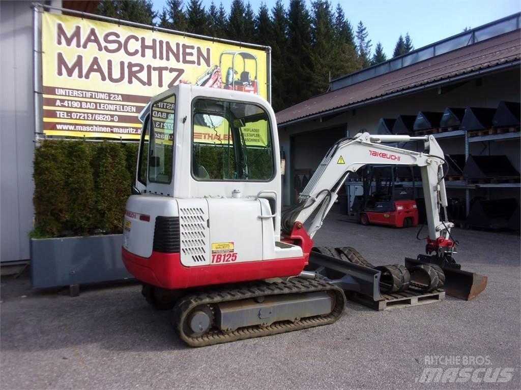 Takeuchi TB125 Minikoparki