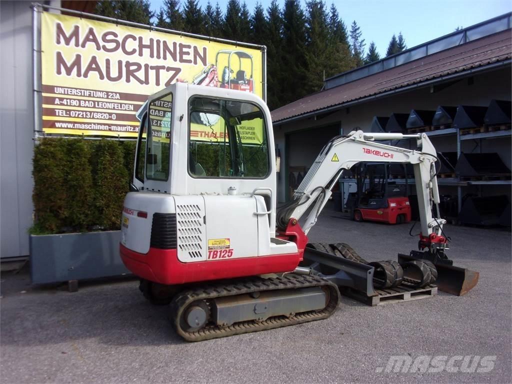 Takeuchi TB125 Minikoparki