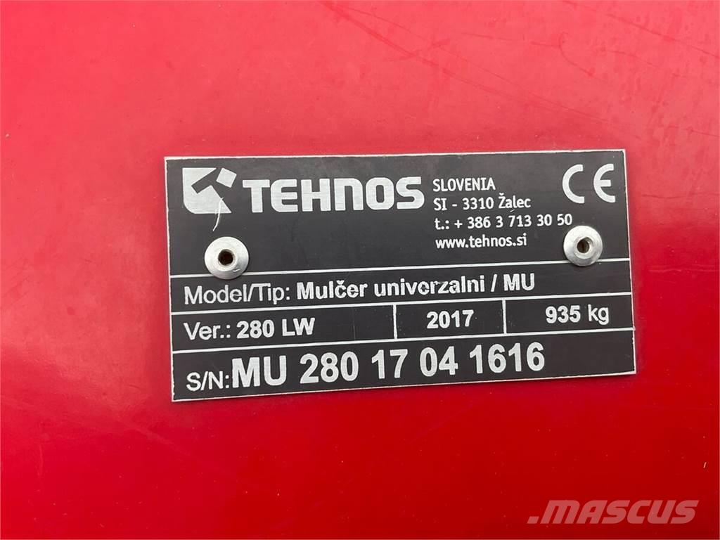 Tehnos MU 280 LW Kosiarki łąkowe i wykaszarki