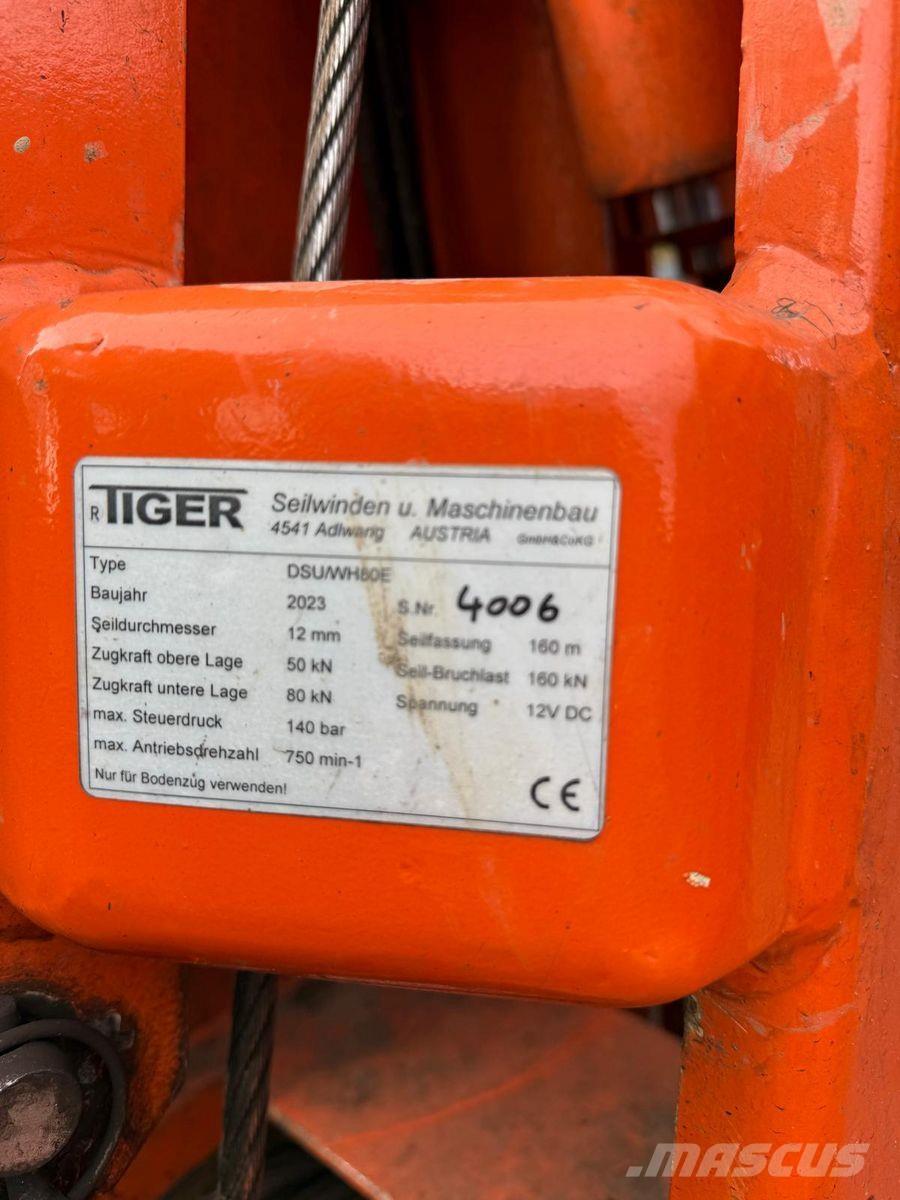 Tiger DSU / WH80E Wciągarki