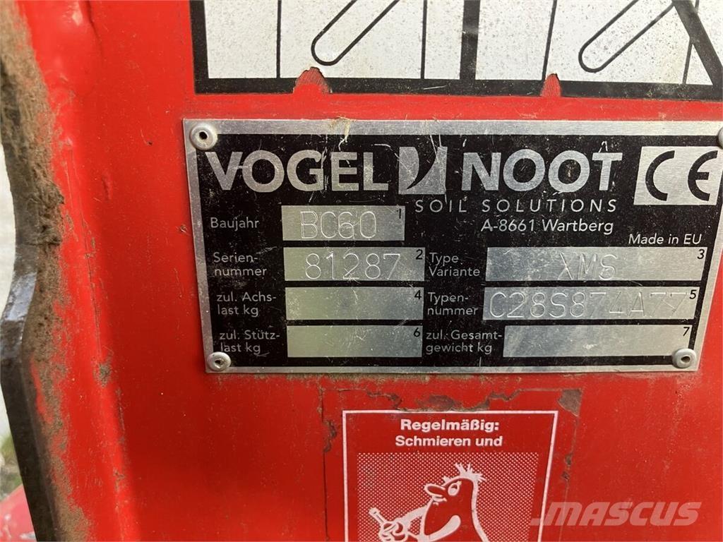 Vogel & Noot XMS 1050 Pługi