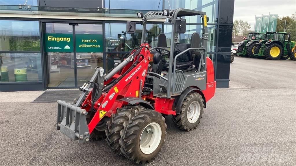 Weidemann 1160 Ładowacze i koparki czołowe