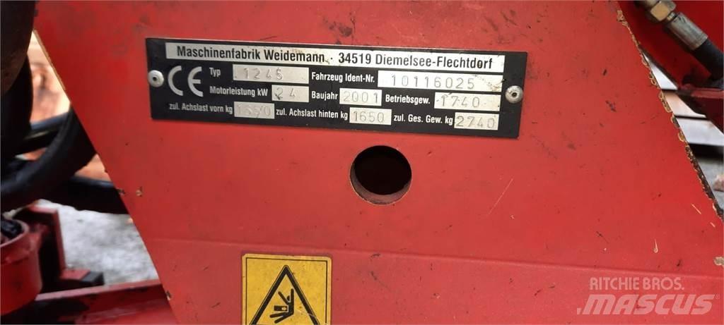 Weidemann 1245 Ładowacze i koparki czołowe