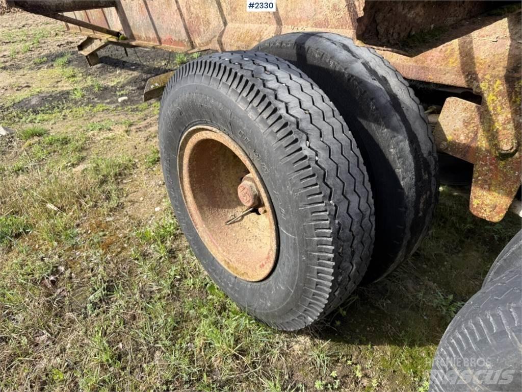  Balkärra boggie Przyczepy zbożowe