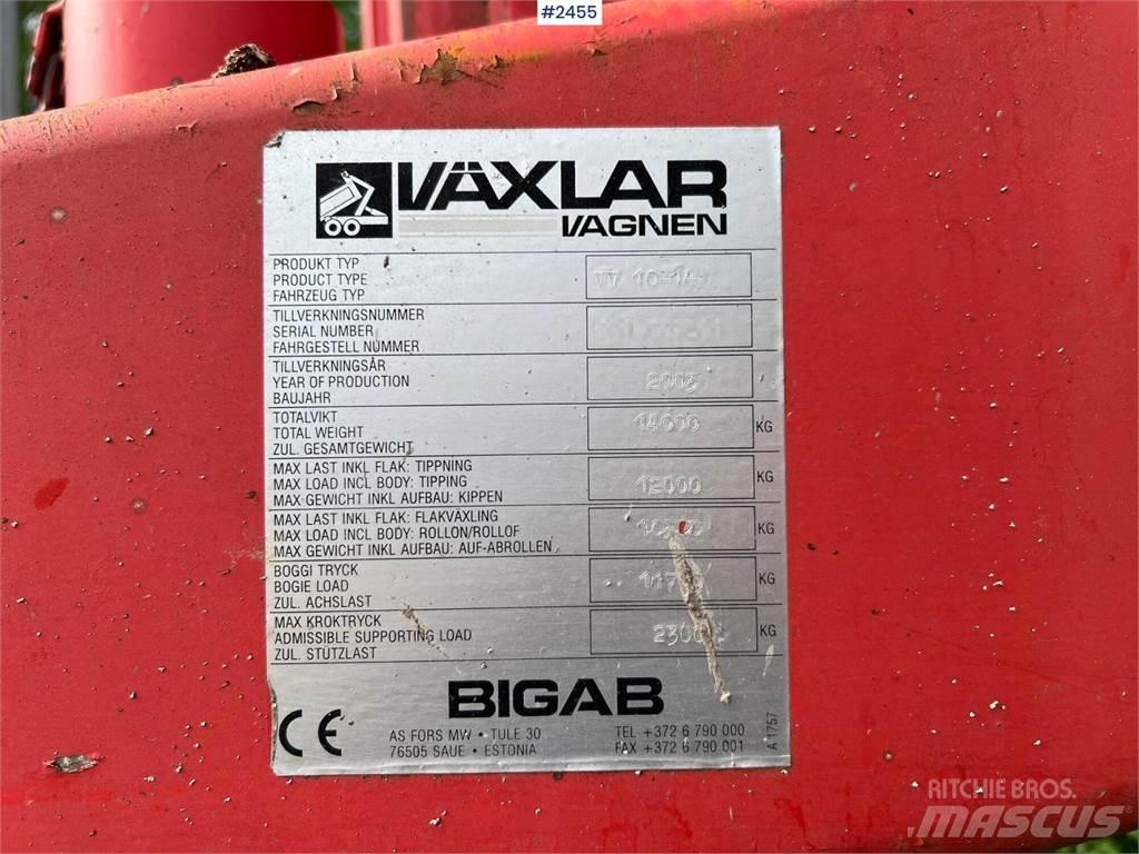 Bigab VV 10-14 Przyczepy do transportu ładunków nietypowych