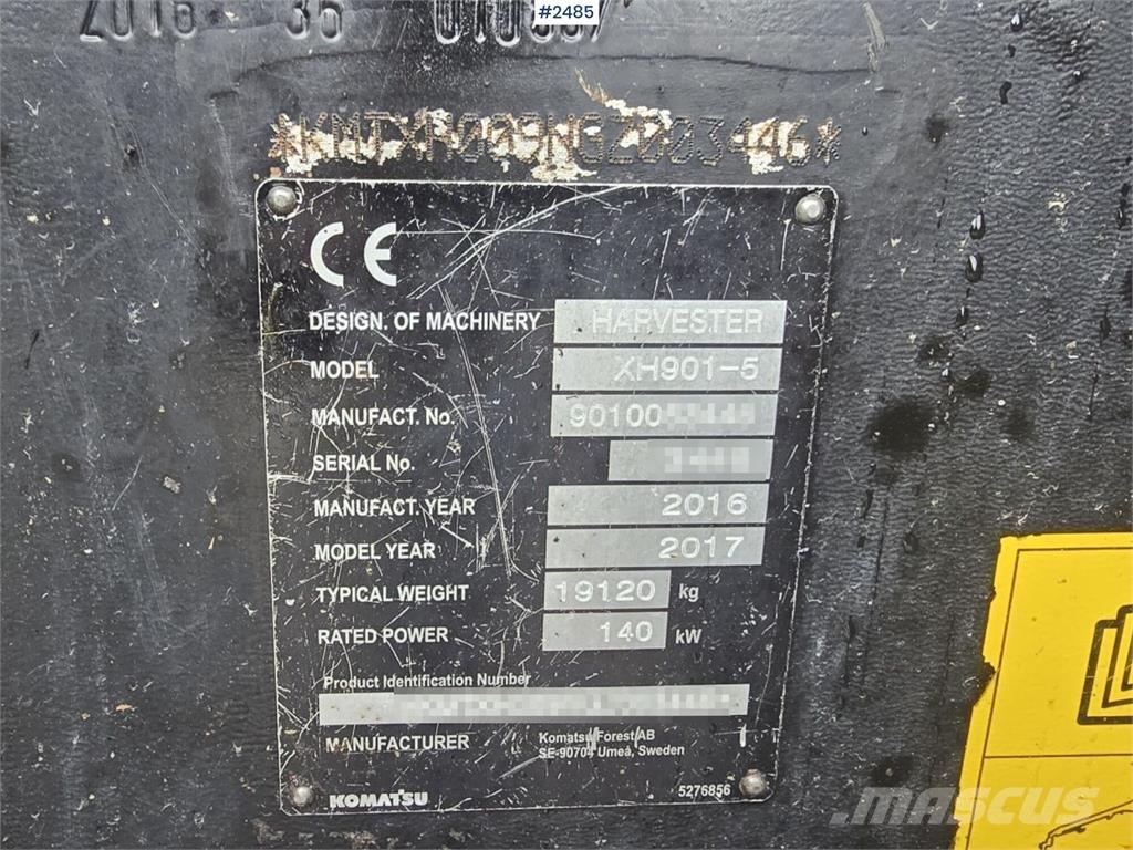 Komatsu HX 901-5 Harwestery