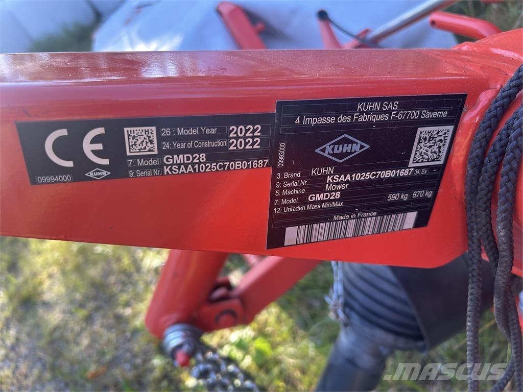 Kuhn GMD 28 Kosiarki