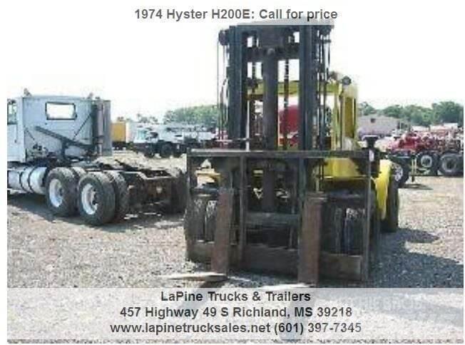 Hyster H200E Wózki widłowe inne