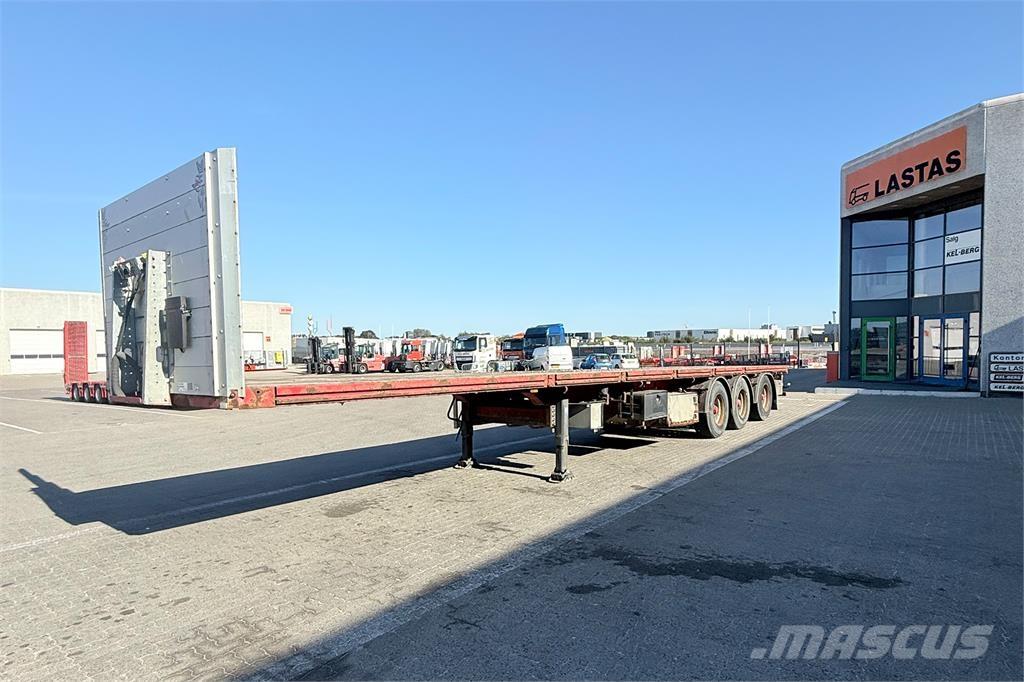 HRD 13.6 m Platformy / Naczepy z otwieranymi burtami