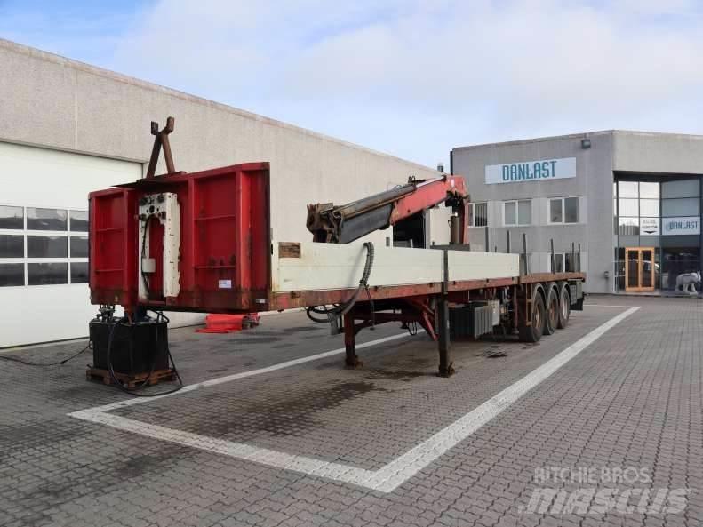  MTDK 13.5 m Platformy / Naczepy z otwieranymi burtami