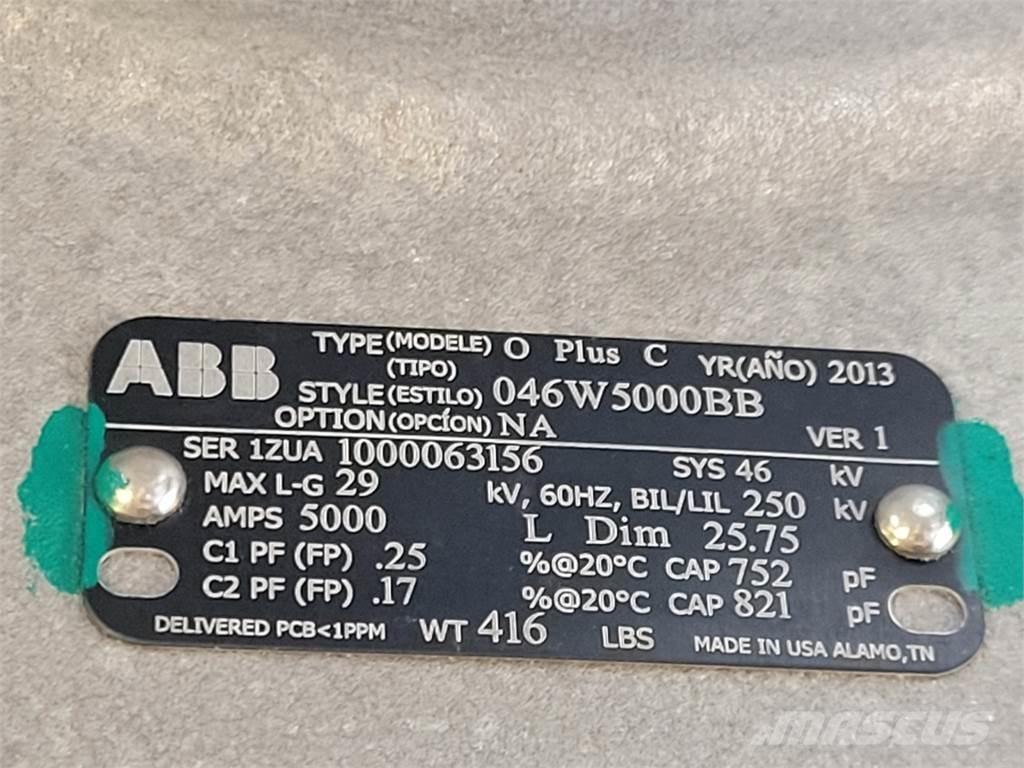 ABB 046W5000BB Maszyny budowlane - Inne