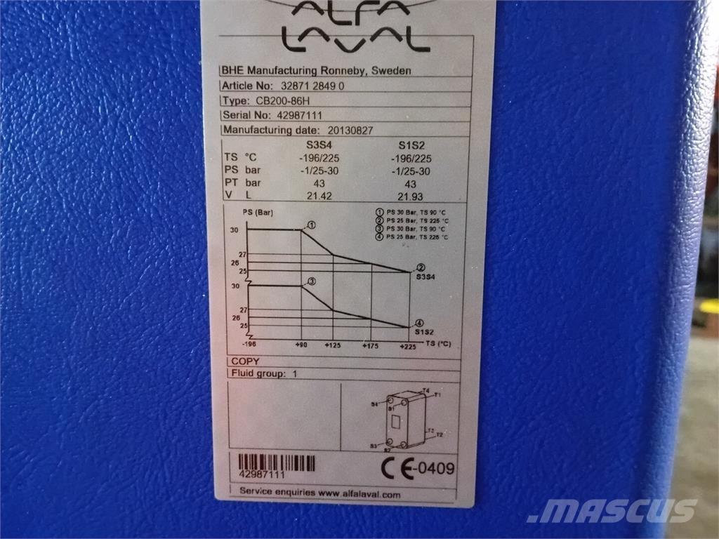 Alfa Laval CB200-86H Maszyny budowlane - Inne