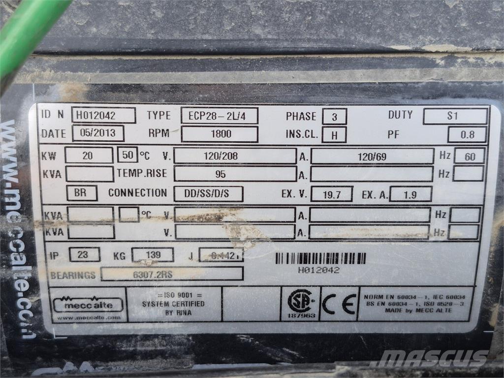 Allmand ELT20 Inne akcesoria