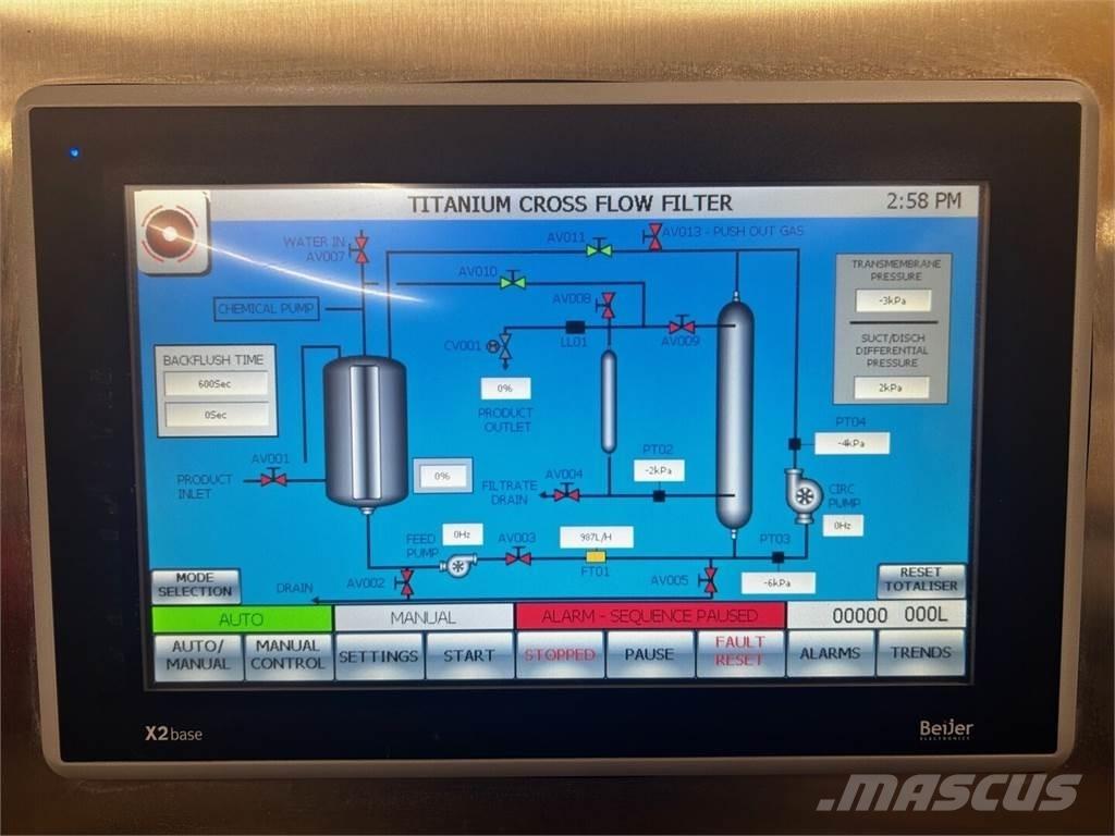 AMS FILTRATION Maszyny budowlane - Inne