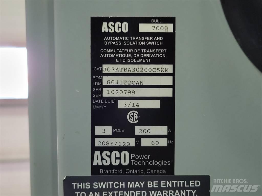 Asco J07ATBA30200C5XM Maszyny budowlane - Inne
