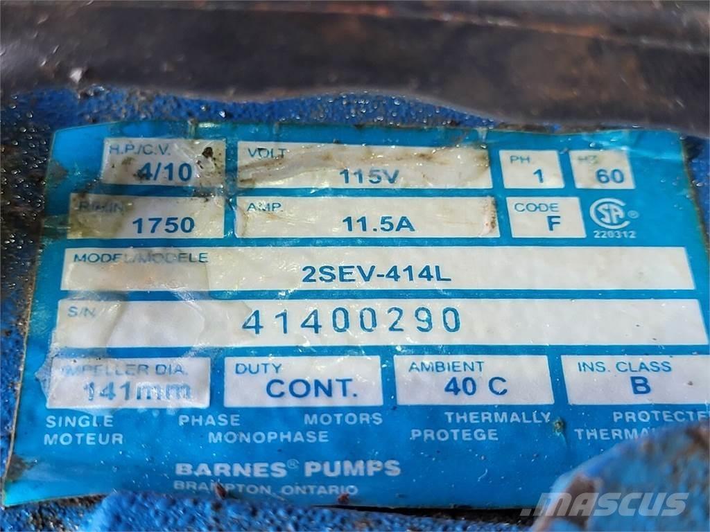  BARNES 2SEV-414L Pompy wodne