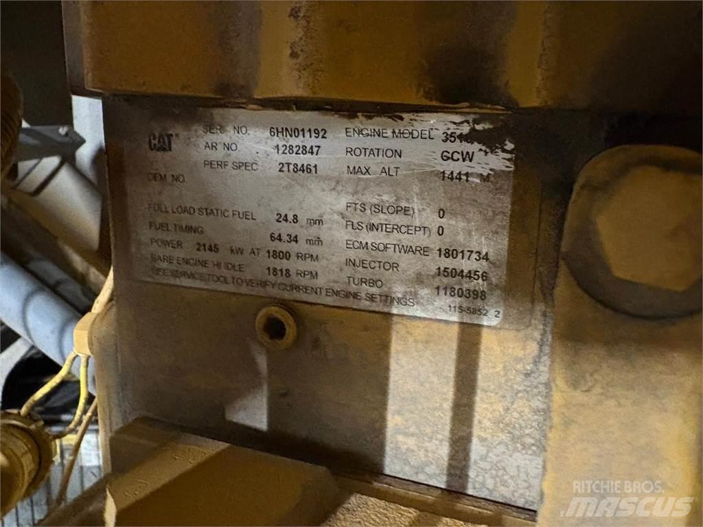 CAT 3516B Agregaty prądotwórcze Diesla