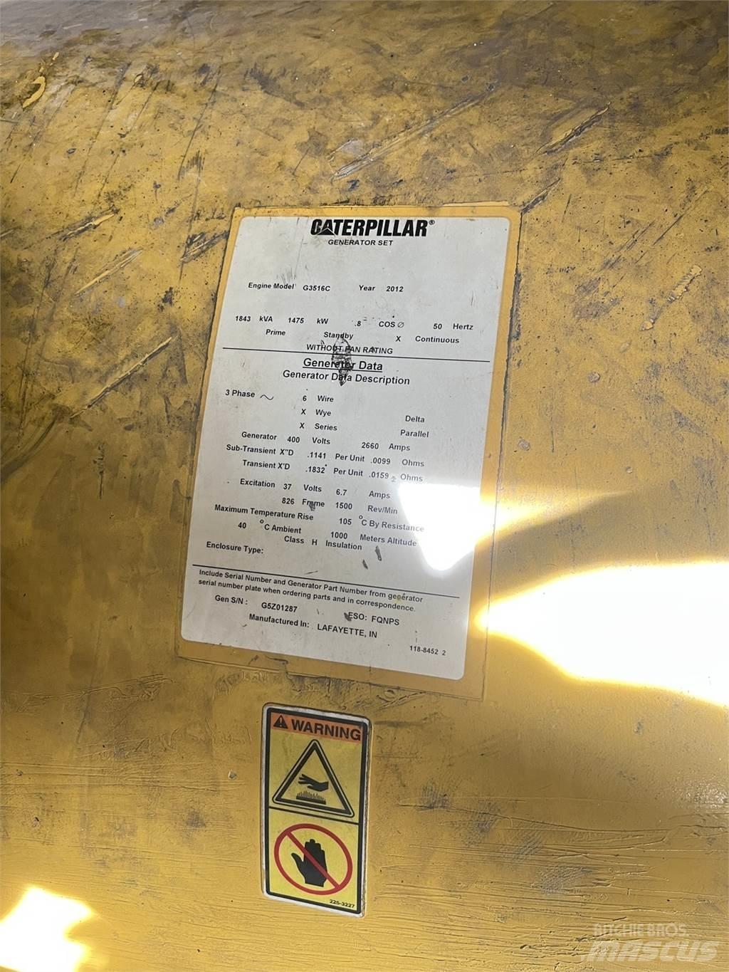 CAT SR4B-GD Agregaty prądotwórcze Diesla