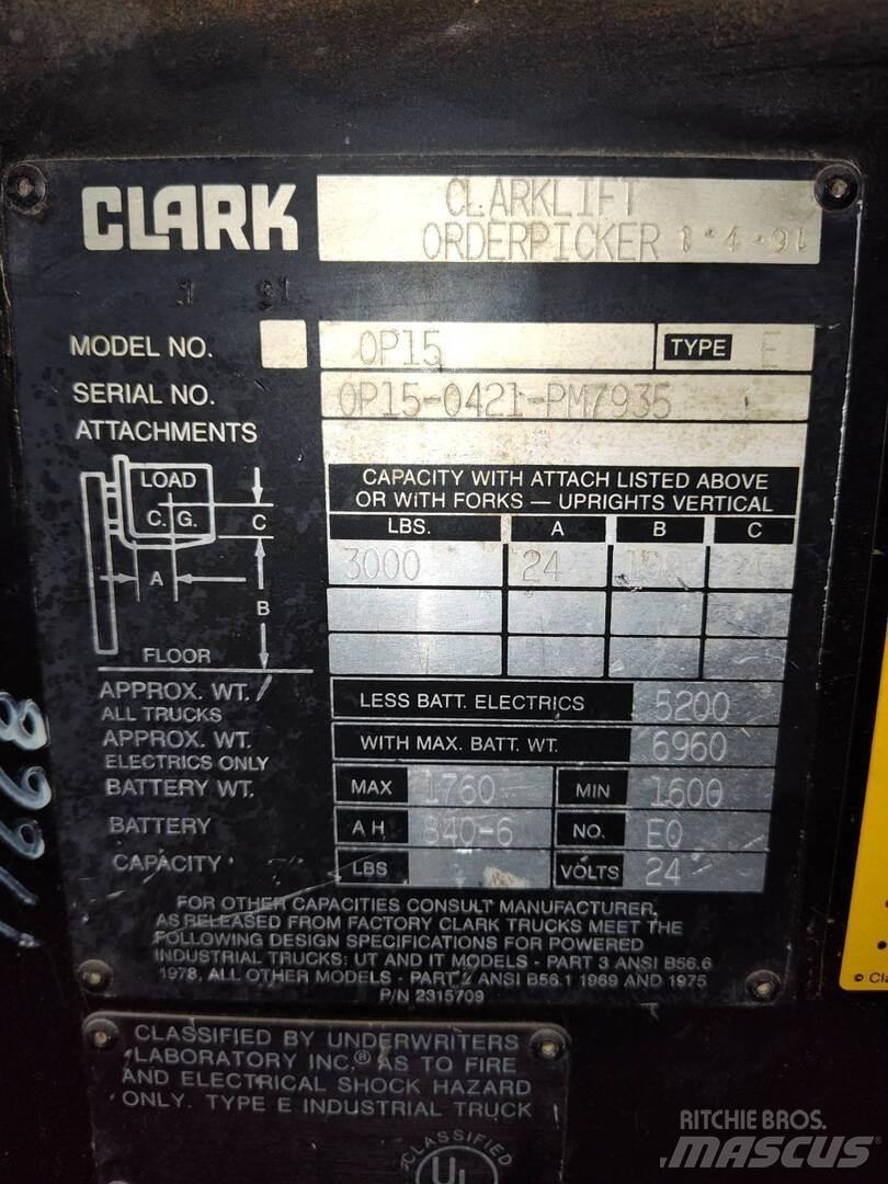 Clark OP-15 Maszyny budowlane - Inne