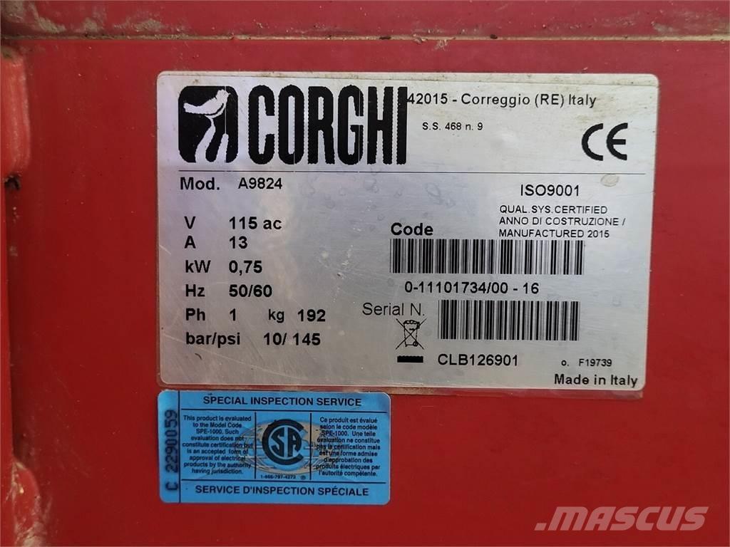 Corghi A9824 Opony, koła i felgi