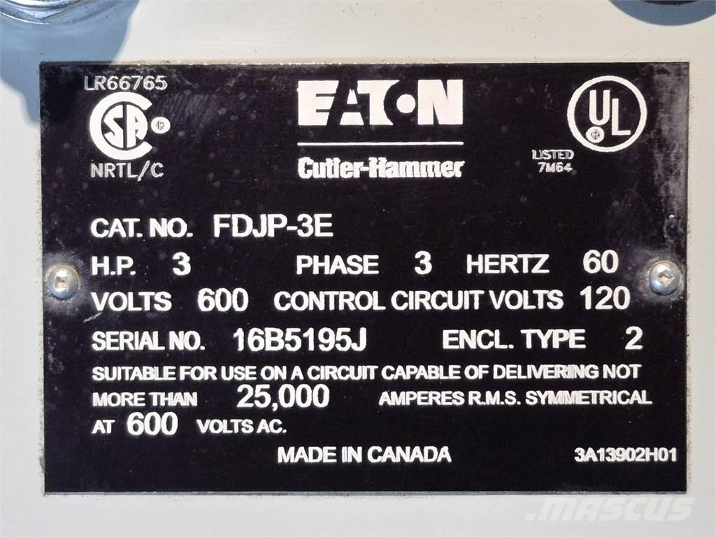  CUTLER-HAMMER FDJP-3E Maszyny budowlane - Inne