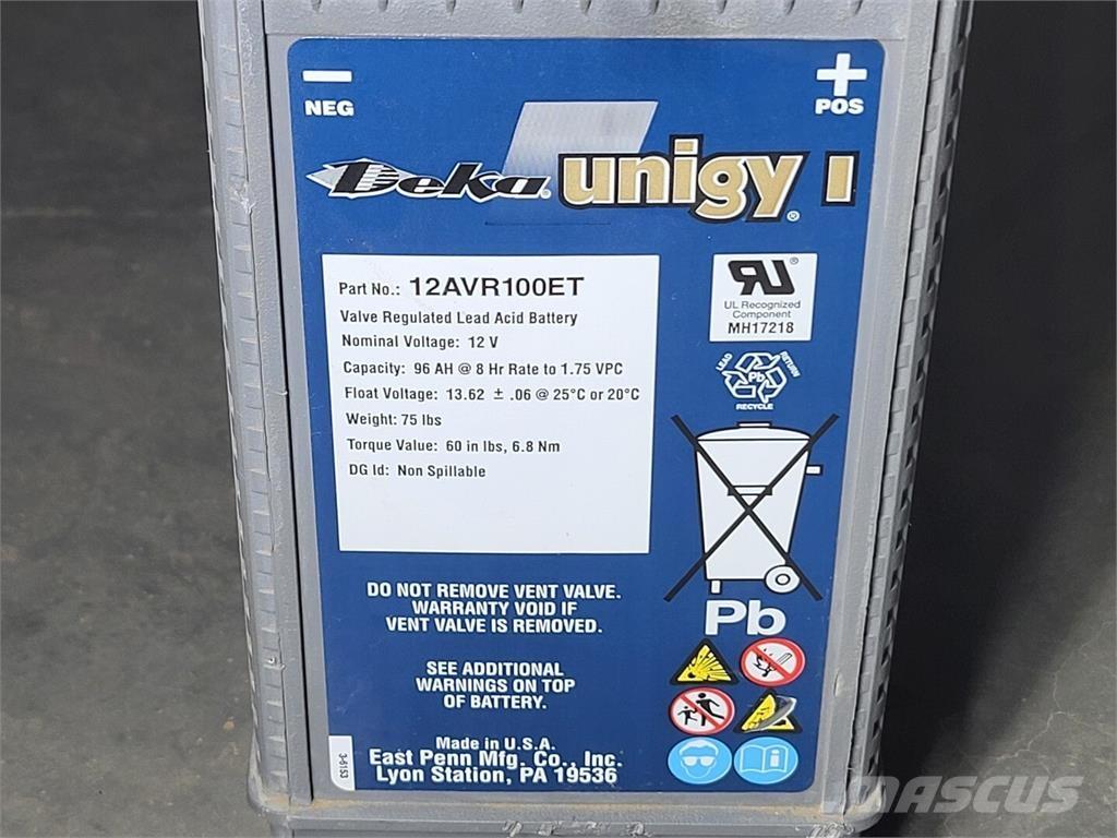  DEKA 12AVR100ET Akumulatory