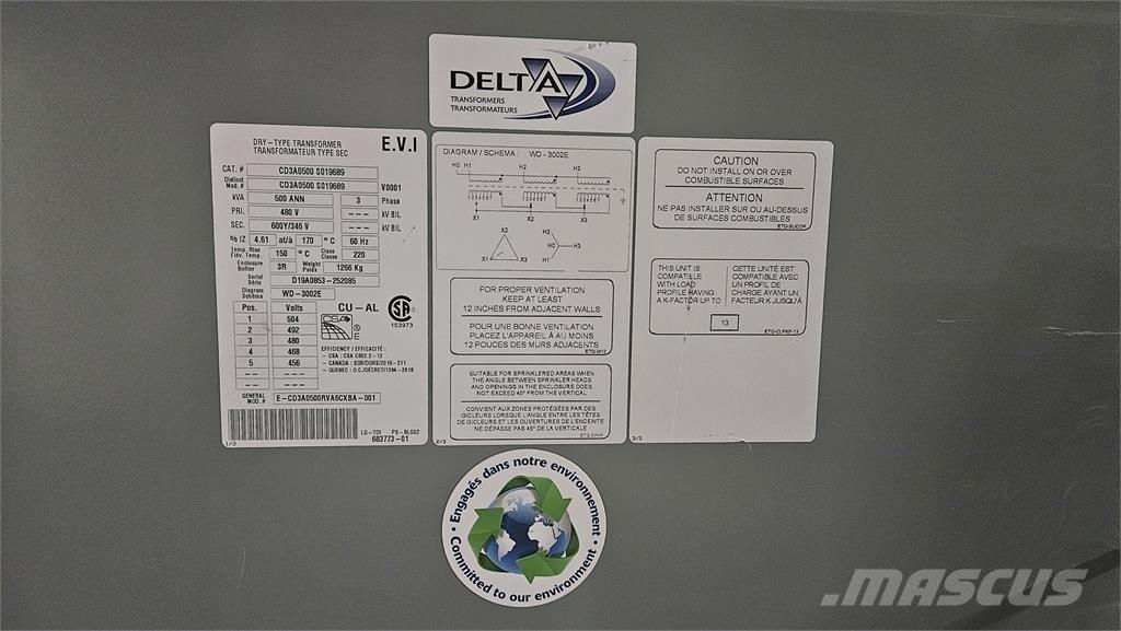 Delta CD3A0500S019689 Maszyny budowlane - Inne