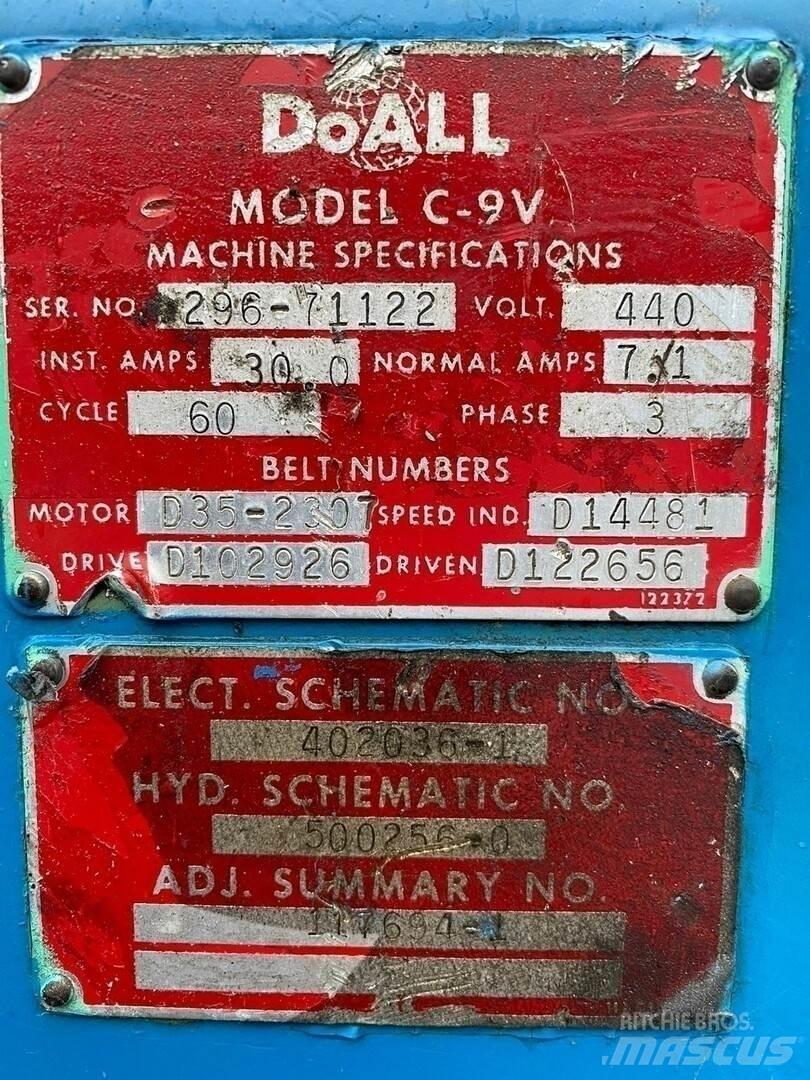 Doall C-9V Maszyny budowlane - Inne