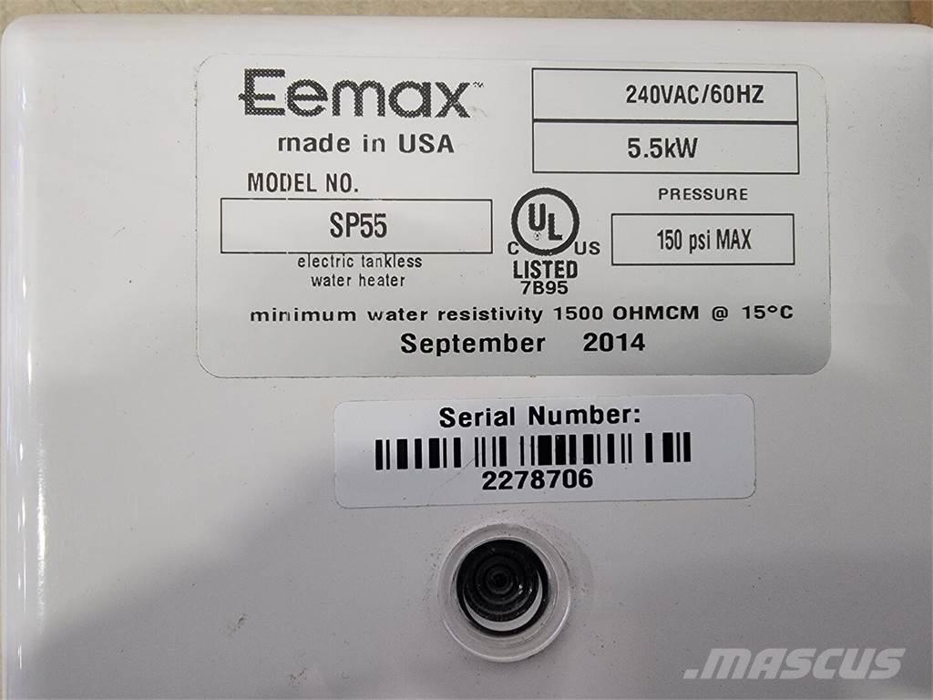  EEMAX SP55 Sprzęt do podgrzewania i rozmrażania
