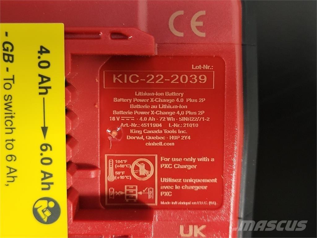 Einhell 4511904 Akumulatory