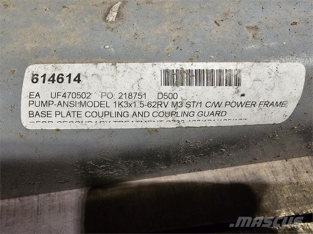  FLOWSERVE MK3 STD Pompy wodne