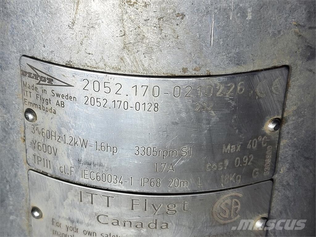 Flygt 2052.170-0128 Pompy wodne